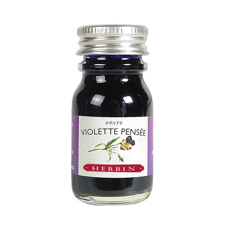 J. Herbin Violette Pensee Ink Bottle – 10ml
