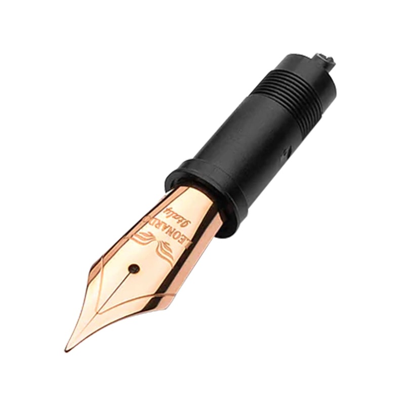 Leonardo Jowo Steel Extra Fine Nib Unit – Rose Gold