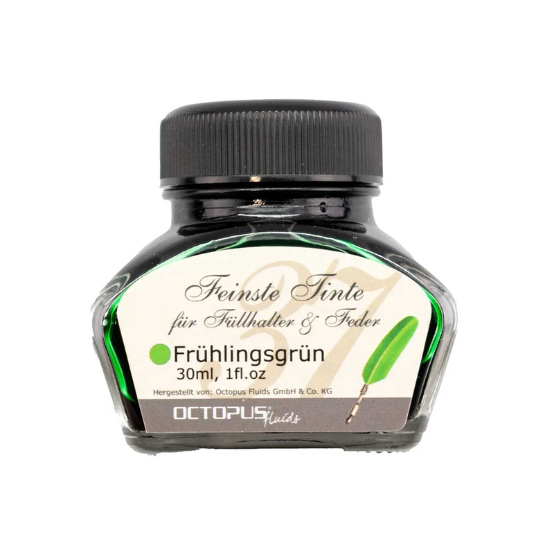 Octopus Classic Fruhlingsgrun Ink Bottle, Spring Green – 30ml
