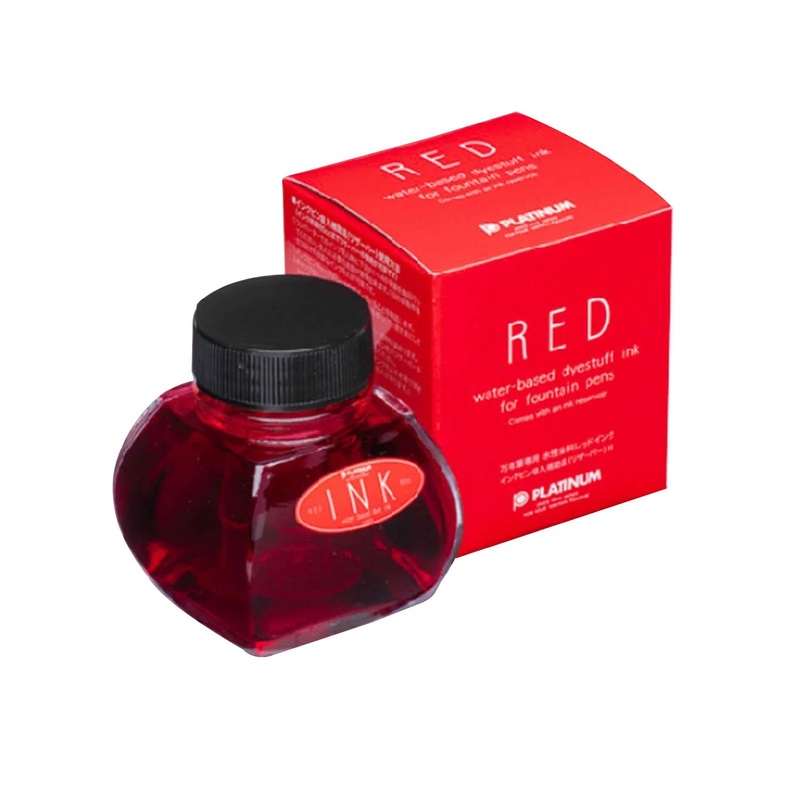 Platinum Dye Ink Bottle, Red – 60ml