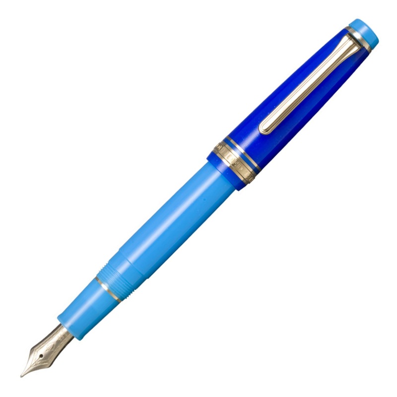 Sailor Professional Gear Slim Fountain Pen – Blue Quasar GT