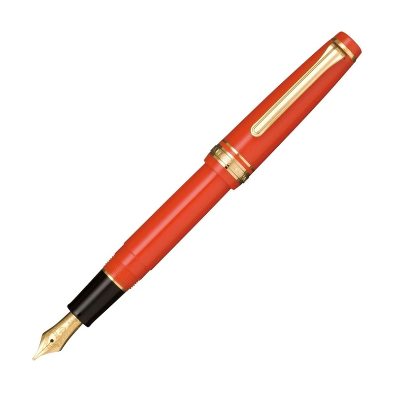 Sailor Professional Gear Slim Fountain Pen – Red GT