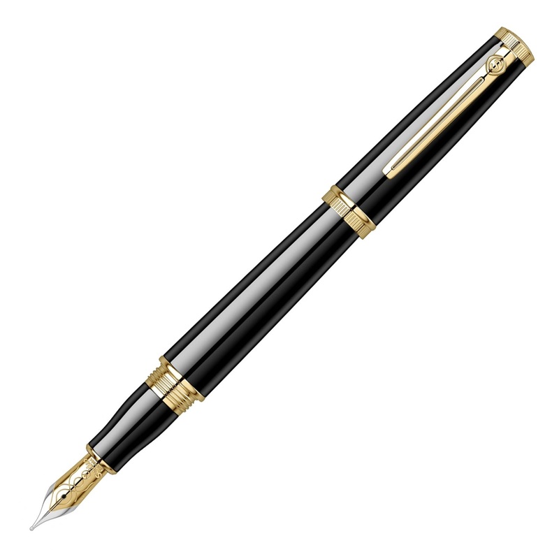 Scrikss Heritage Fountain Pen – Black GT