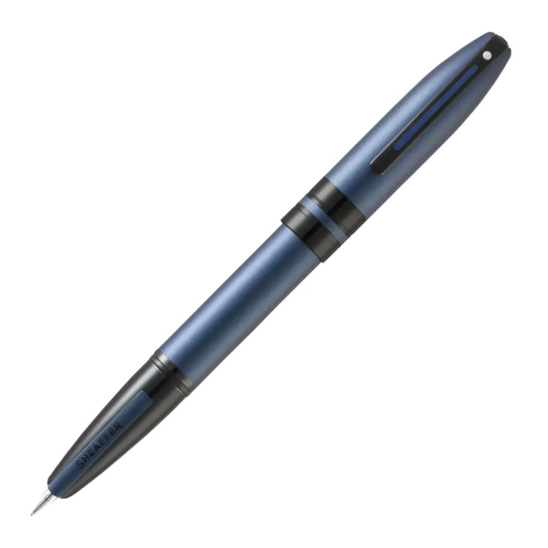 Sheaffer Icon Fountain Pen – Metallic Blue PVD