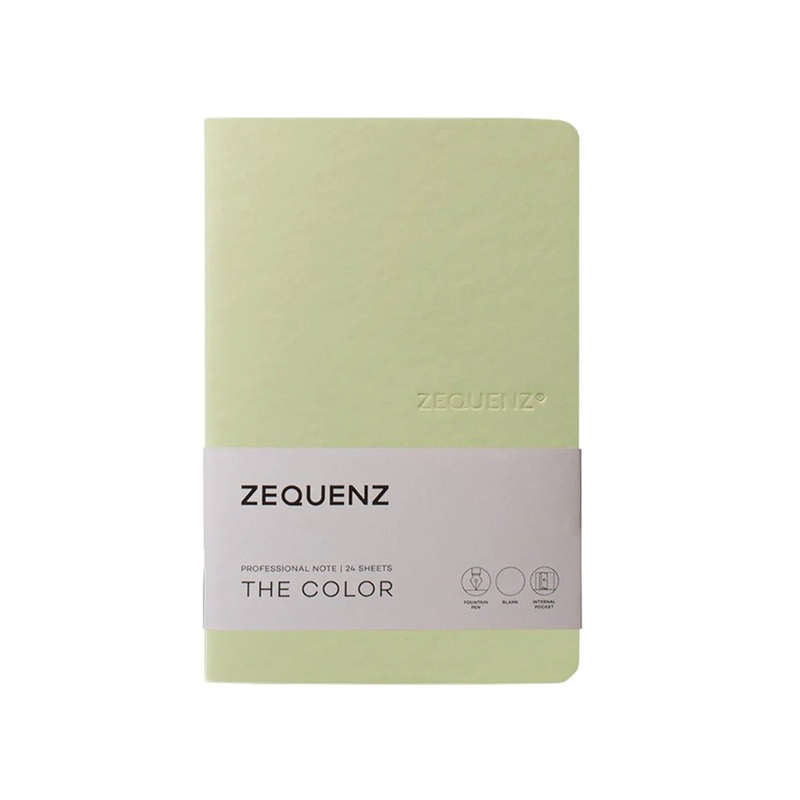 Zequenz Color Notebook, Olive – A5, Dotted