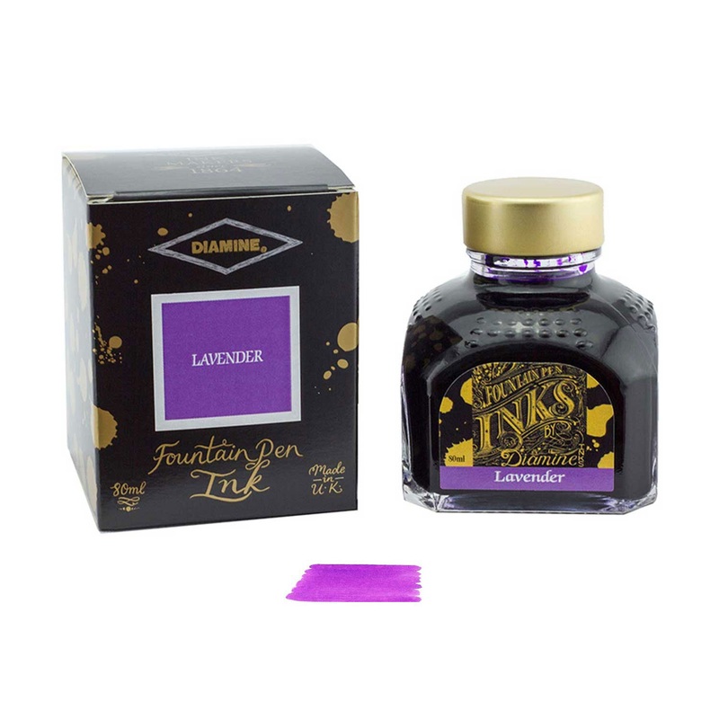 Diamine Lavender Ink Bottle – 80ml
