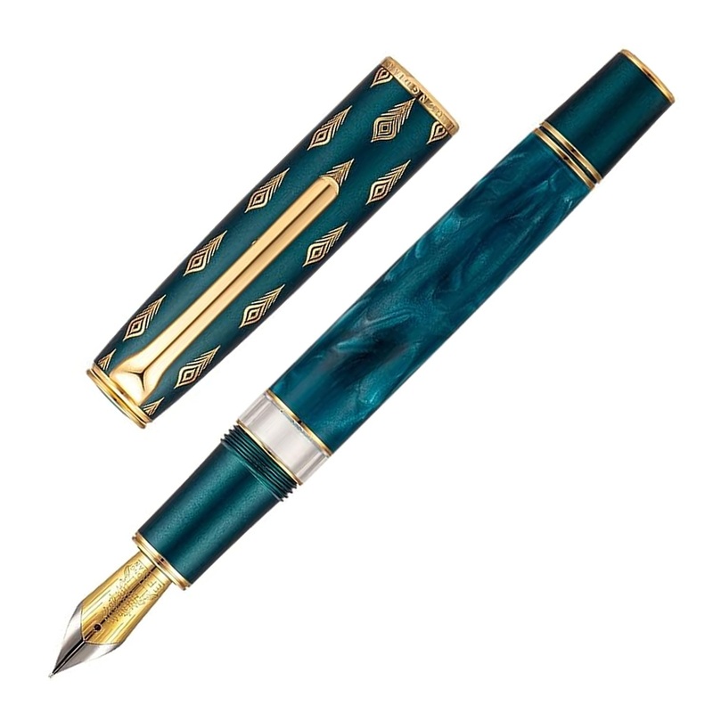 Hongdian N7 Fountain Pen – Dark Green