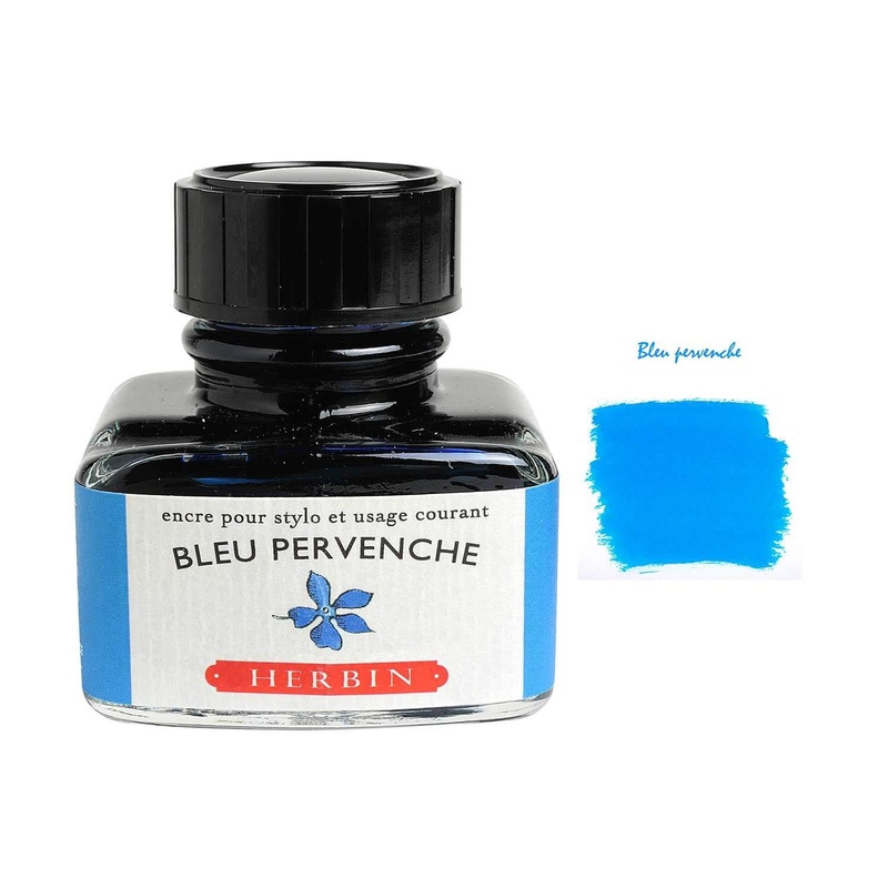 J. Herbin Bleu Pervenche Ink Bottle – 30ml
