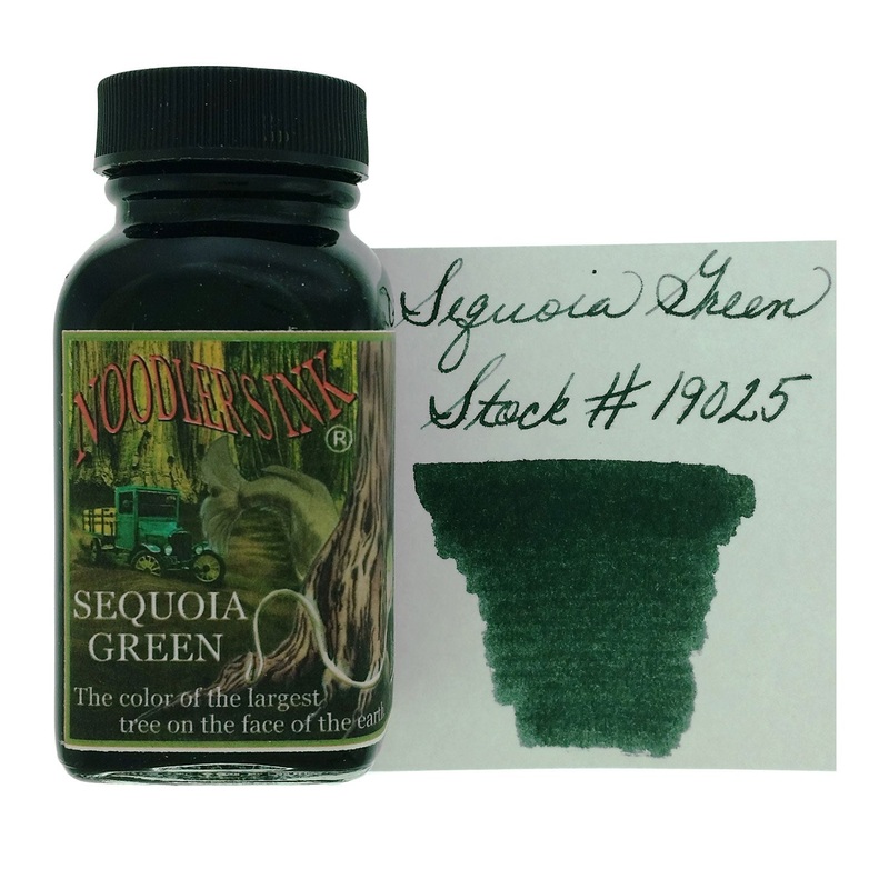 Noodler’s 19025 Sequoia Green Ink Bottle – 88ml
