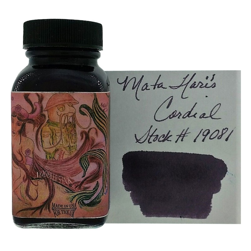 Noodler’s 19081 Mata Hari’s Cordial Ink Bottle, Purple – 88ml