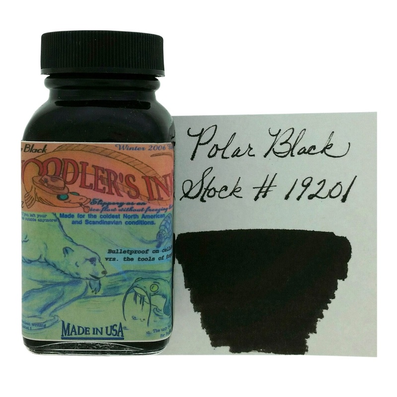 Noodler’s 19201 Polar Black Ink Bottle, Black – 88ml
