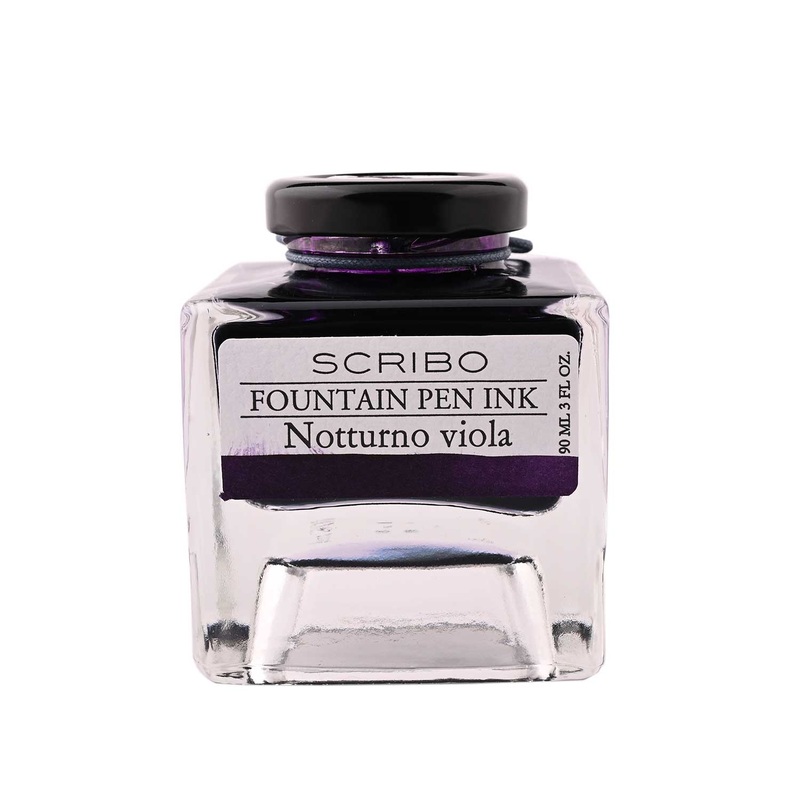 Scribo Notturno Viola Ink Bottle, Violet – 90ml