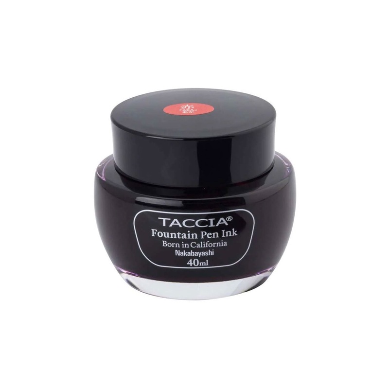Taccia Sunao-Iro Aka Ink Bottle, Red – 40ml