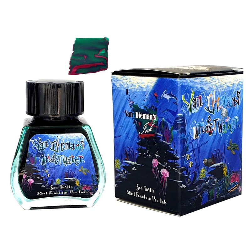 Van Dieman’s Underwater Ink Bottle, Sea Turtle – 30ml