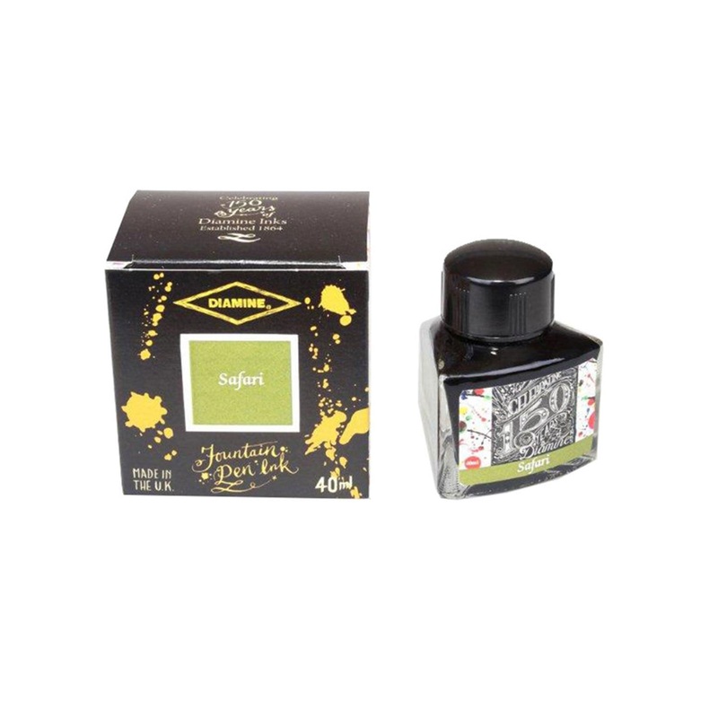Diamine 150th Anniversary Ink Bottle, Safari – 40ml