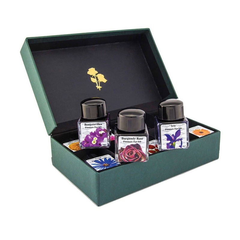 Diamine Set Of 10 Inks, Flowers (Assorted) – 30ml Each