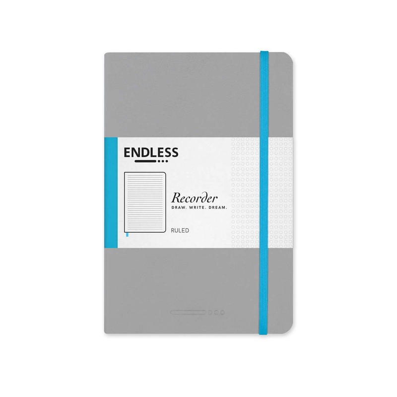 Endless Recorder Mountain Snow Regalia Notebook – A5, Ruled