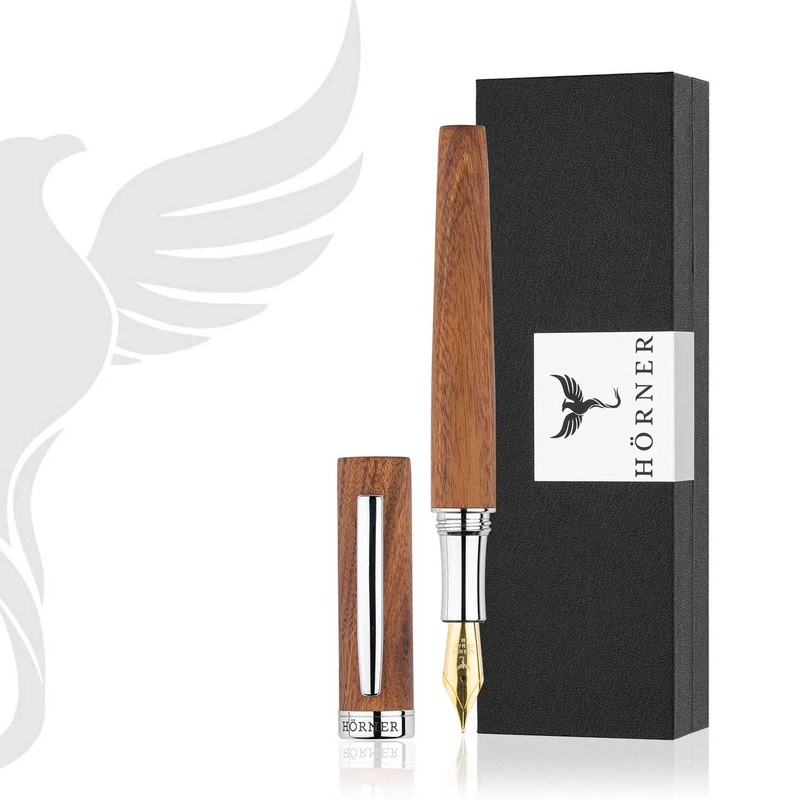 Horner Scriptum Fountain Pen – Mahogany CT