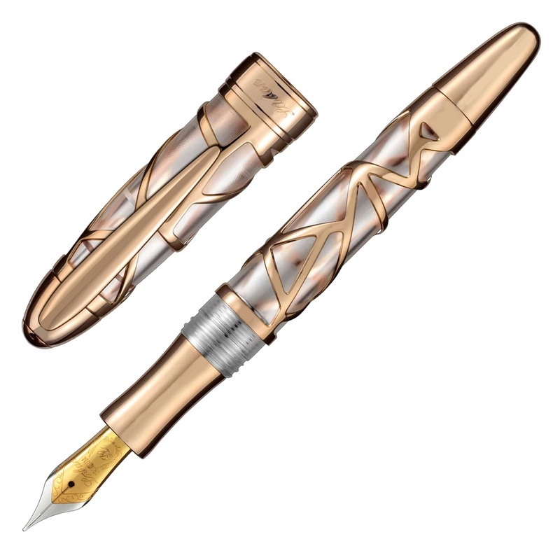 Laban Skeleton Fountain Pen – Rosegold