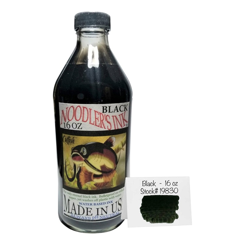 Noodler’s 19832 Heart of Darkness Ink Bottle, Black – 475ml
