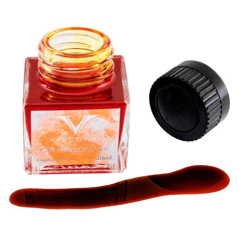Visconti Van Gogh Ink Bottle, Cafe Terrace at Night – 30ml