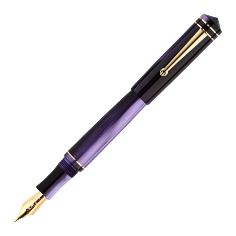 Delta Write Balance Fountain Pen – Purple GT