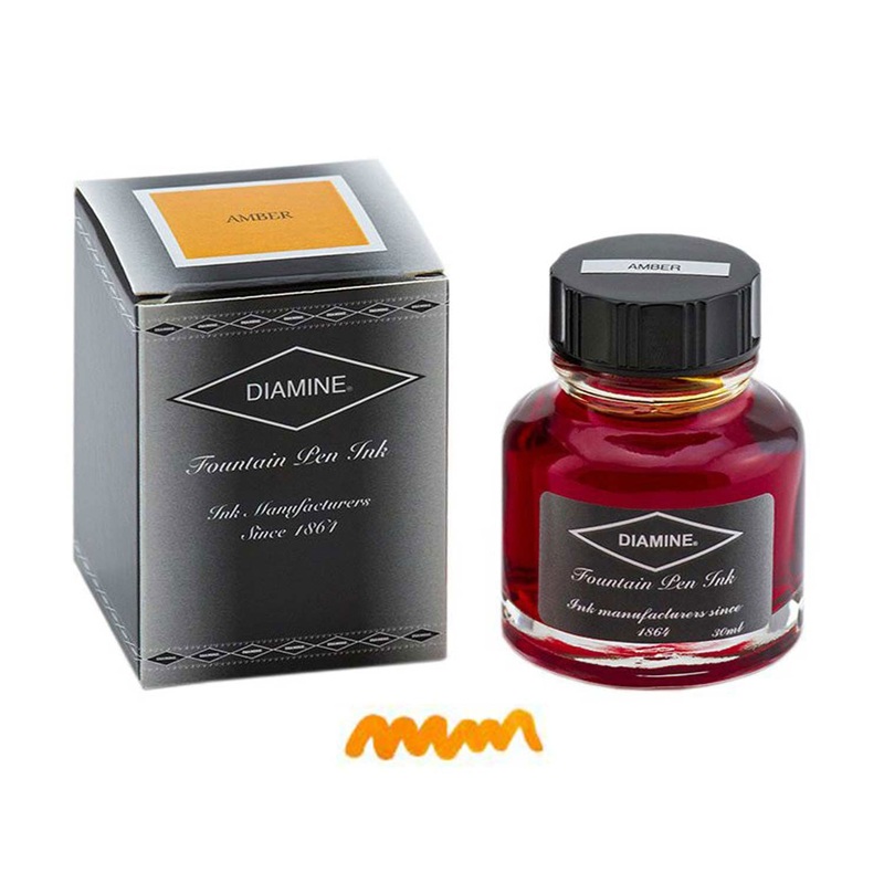 Diamine Amber Ink Bottle – 30ml