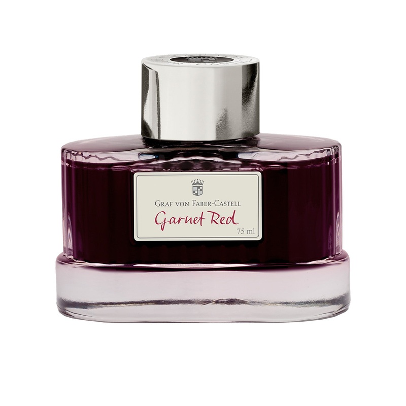 Graf Von Faber-Castell Garnet Red Ink Bottle – 75ml