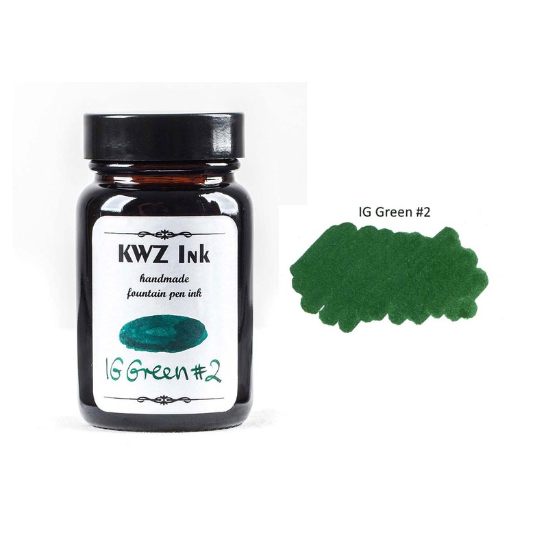 KWZ Iron Gall Green #2 Ink Bottle – 60ml