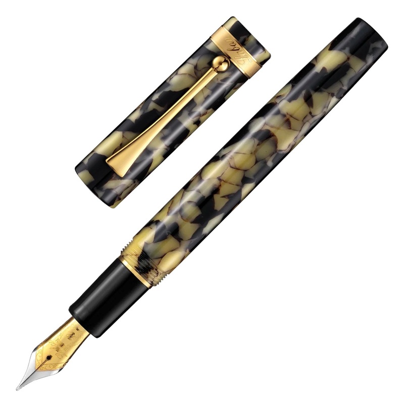 Laban Canyon Fountain Pen – Dark Forest GT