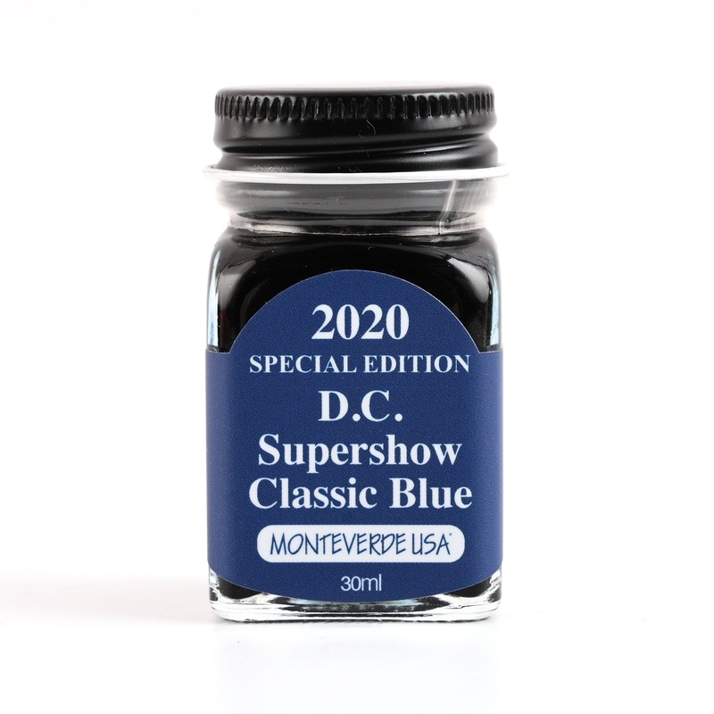 Monteverde 2020 D.C. Supershow Classic Blue Special Edition Ink Bottle – 30ml