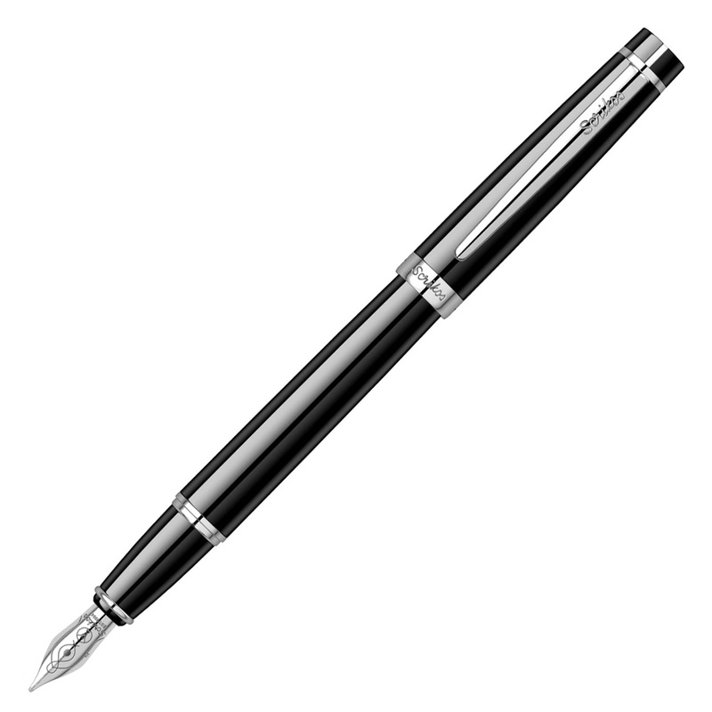 Scrikss Honour 38 Fountain Pen – Black CT