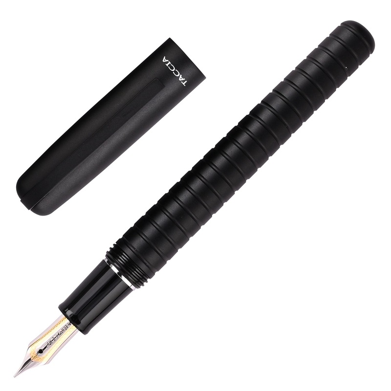 Taccia Pinnacle Fountain Pen – Gunmetal Black