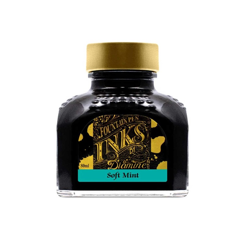 Diamine Soft Mint Ink Bottle – 80ml