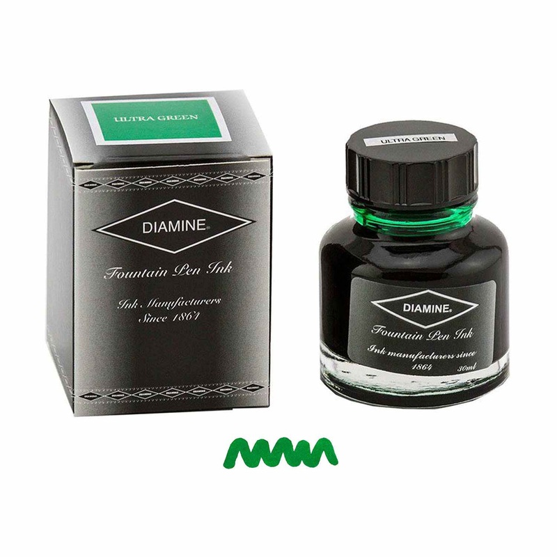 Diamine Ultra Green Ink Bottle – 30ml