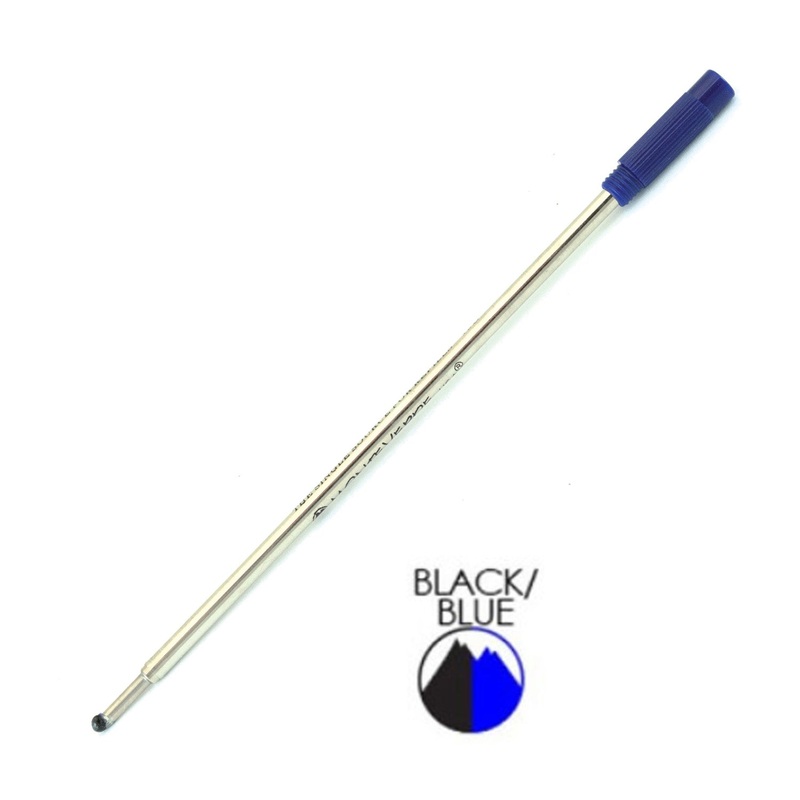 Monteverde Ball Pen Refill for Cross – Medium – Blue Black – Pack of 2