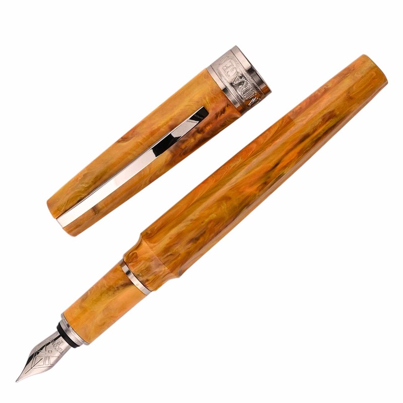 Visconti Mirage Fountain Pen – Amber CT
