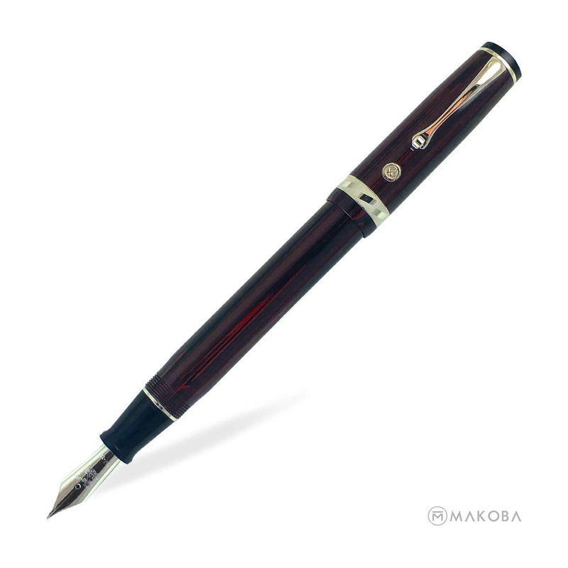 Wahl Eversharp Signature Classic Fountain Pen, Rosewood / Rhodium Trim – 18K Gold Nib