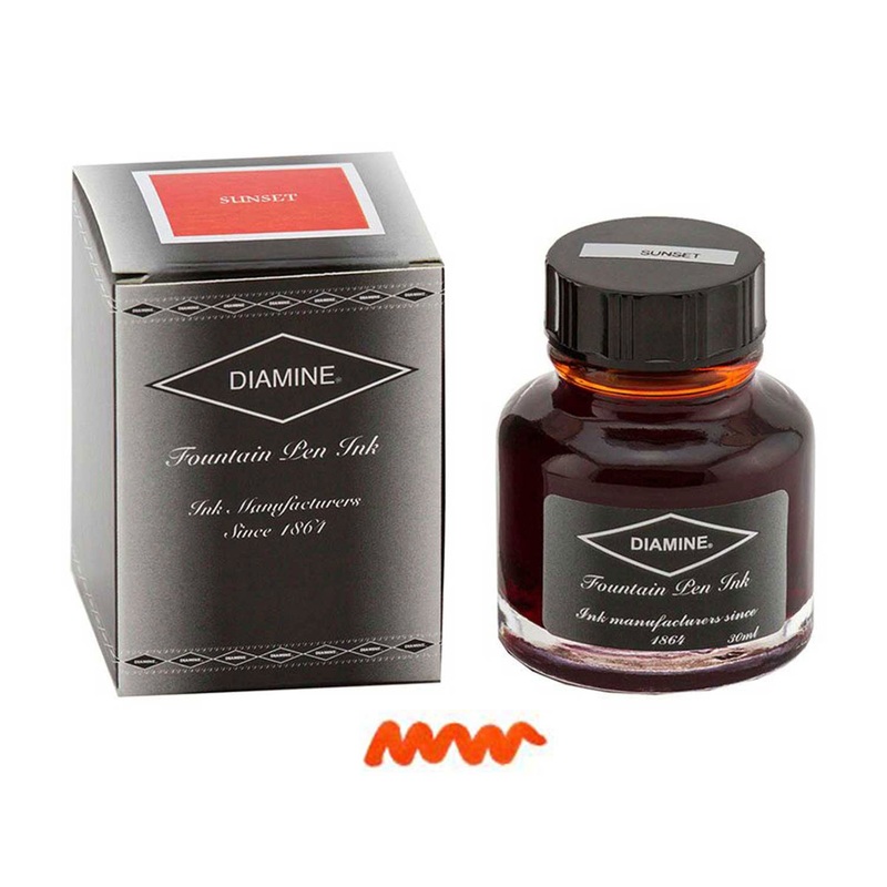 Diamine Sunset Ink Bottle – 30ml