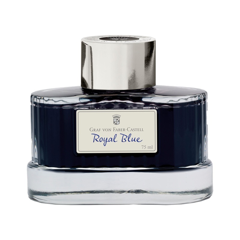 Graf Von Faber-Castell Royal Blue Ink Bottle – 75ml