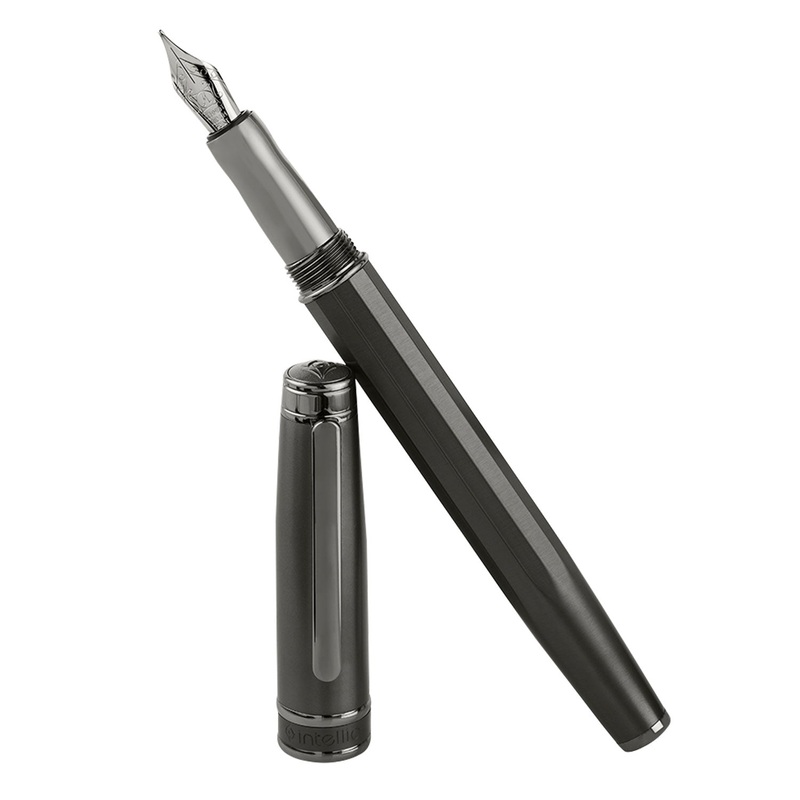 Intellio Mystique Fountain Pen – Mystery Grey RT