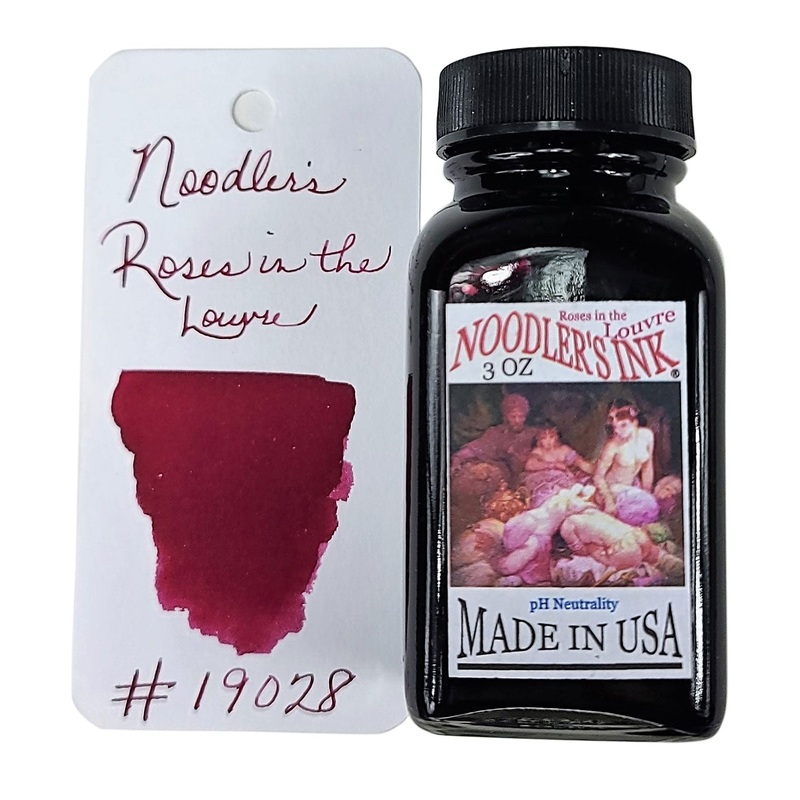 Noodler’s 19028 Roses in the Louvre Ink Bottle, Pink – 88ml