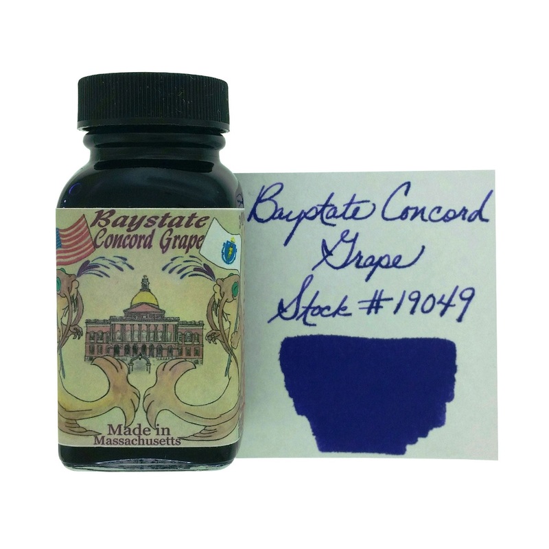 Noodler’s 19049 Baystate Concord Grape Ink Bottle, Purple – 88ml