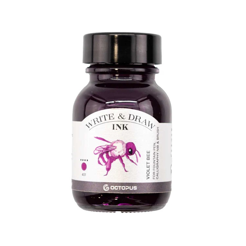 Octopus Write & Draw Ink Bottle, Violet Bee – 50ml