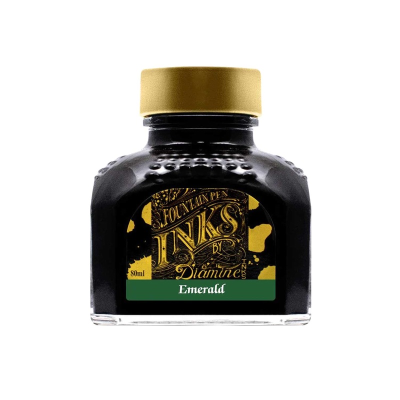 Diamine Emerald Ink Bottle – 80ml