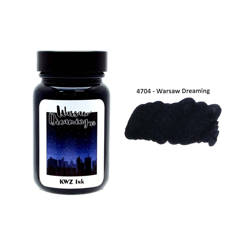 KWZ Standard Warsaw Dreaming Ink Bottle, Black  – 60ml