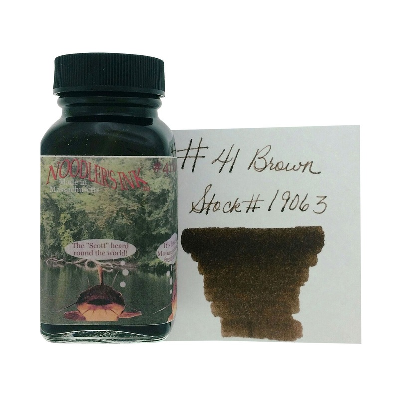 Noodler’s 19063 #41 Brown Ink Bottle – 88ml