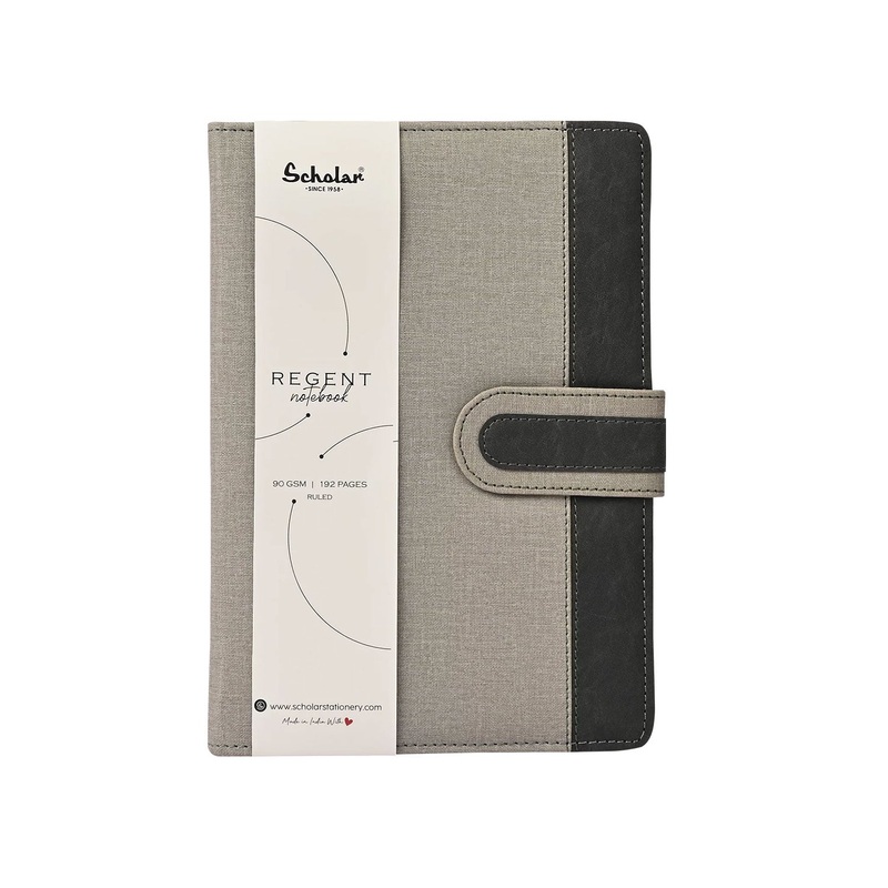 Scholar Regent Grey Notebook – B5, Ruled