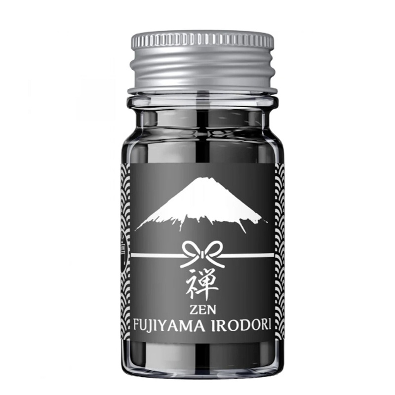 Teranishi Fujiyama Irodori Zen Ink Bottle, Black – 12ml