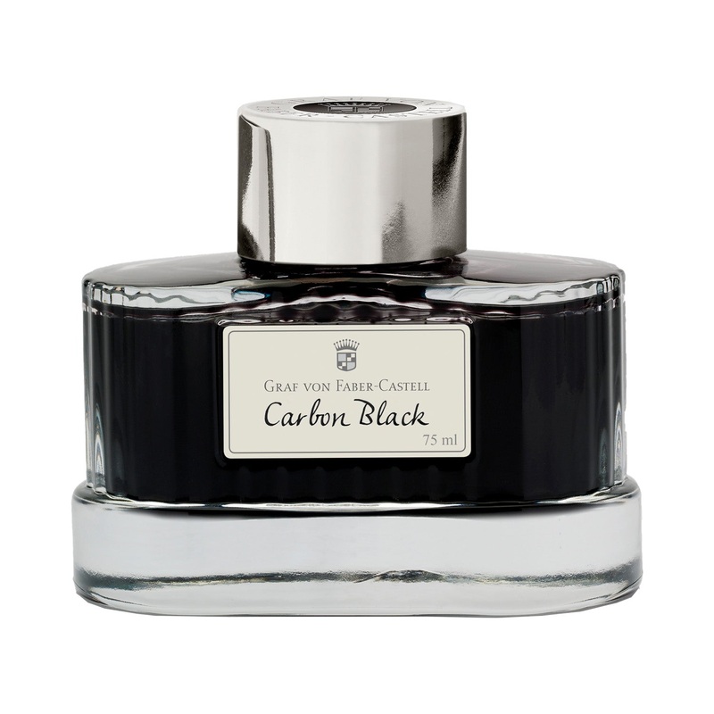Graf Von Faber-Castell Carbon Black Ink Bottle – 75ml